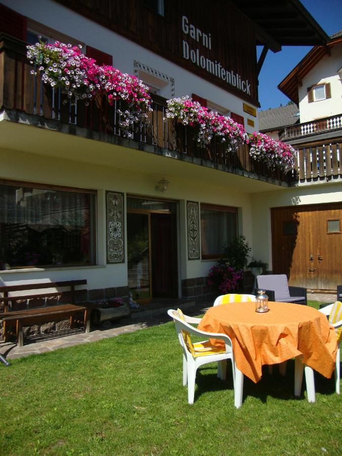 Dolomitenblick St. Ulrich in Gröden Exterior foto
